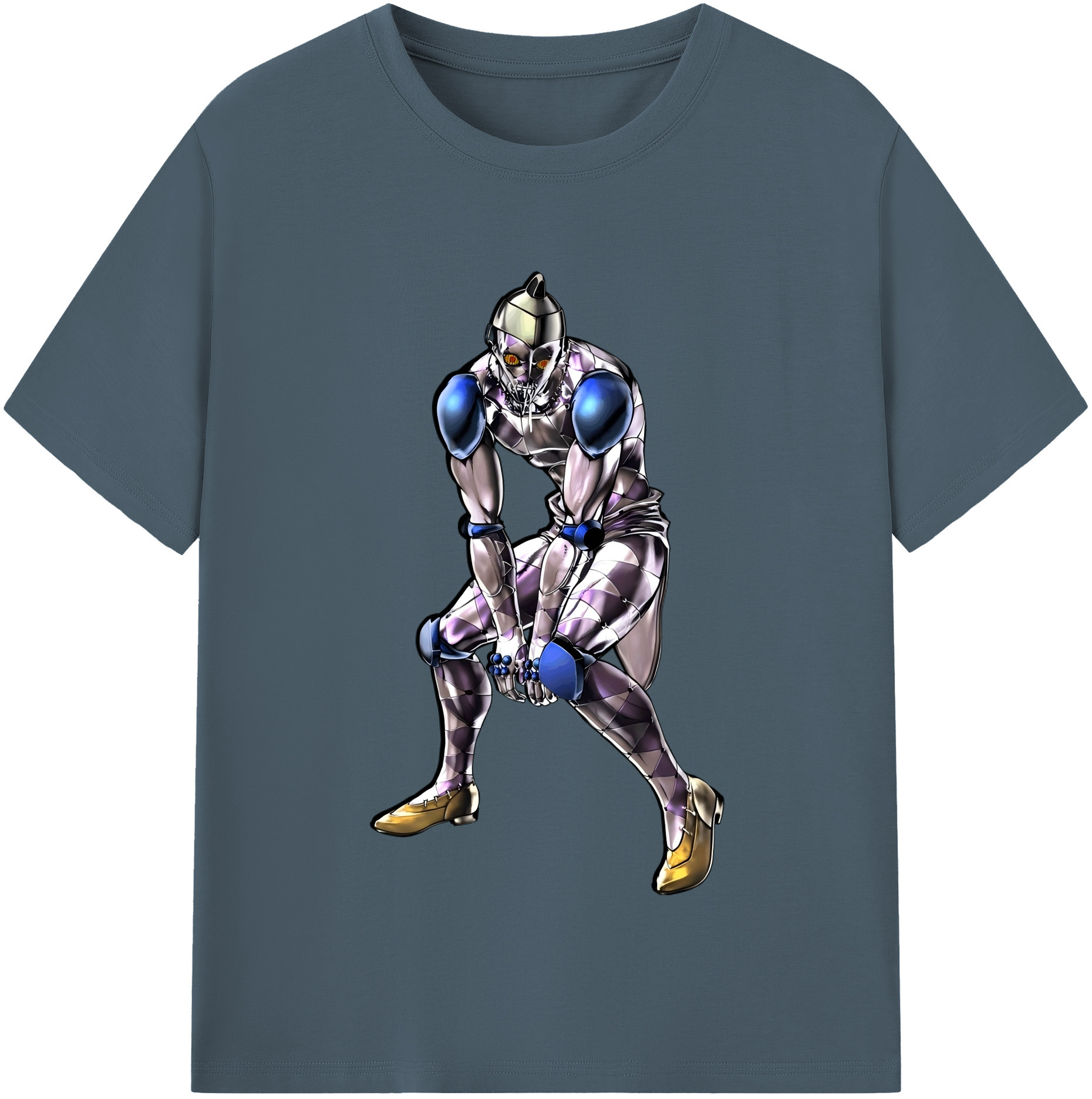（画像用） ジョジョの奇妙な冒険 JoJo's Bizarre Adventure 綿100％半袖Tシャツ（フロントプリント）